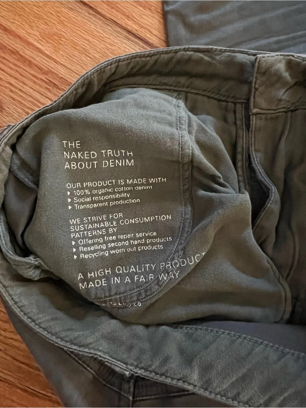 Nudie Jeans Co. - Men’s Olive Slim Straight Pants 32